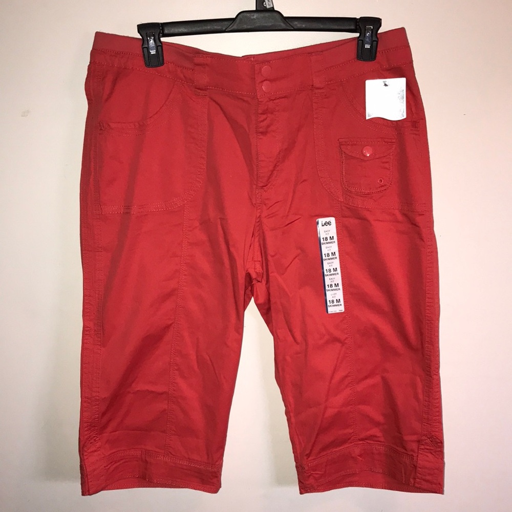 Lee Orange Capri Easyfit Pants Cargo 18M
